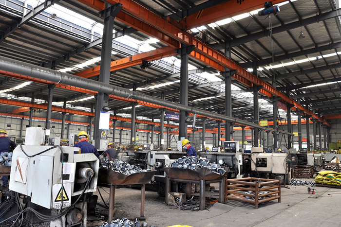 扬中网架锥头车间