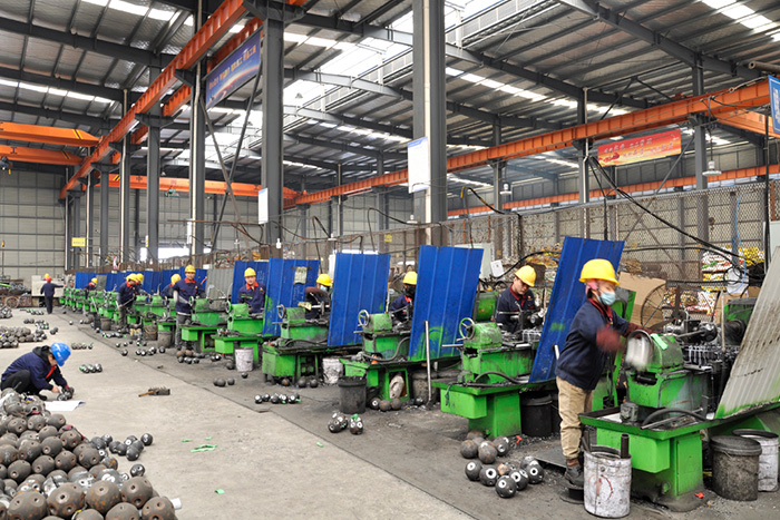 扬中网架锥头车间