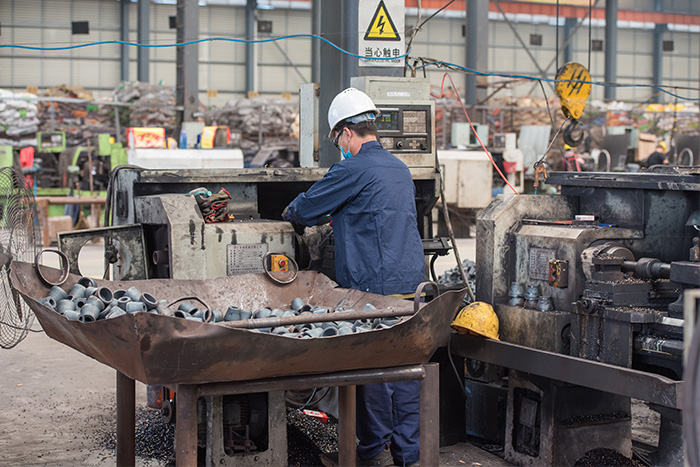 扬中网架锥头车间